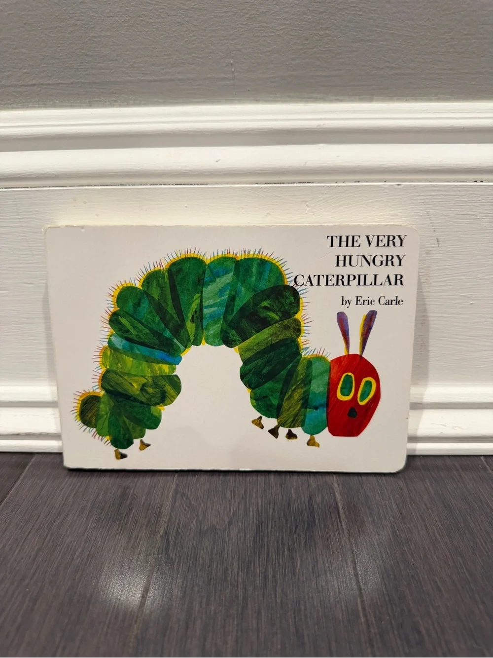 The Very Hungry Caterpillar Board Book - Green/Red by Eric Carle Kids Toddler